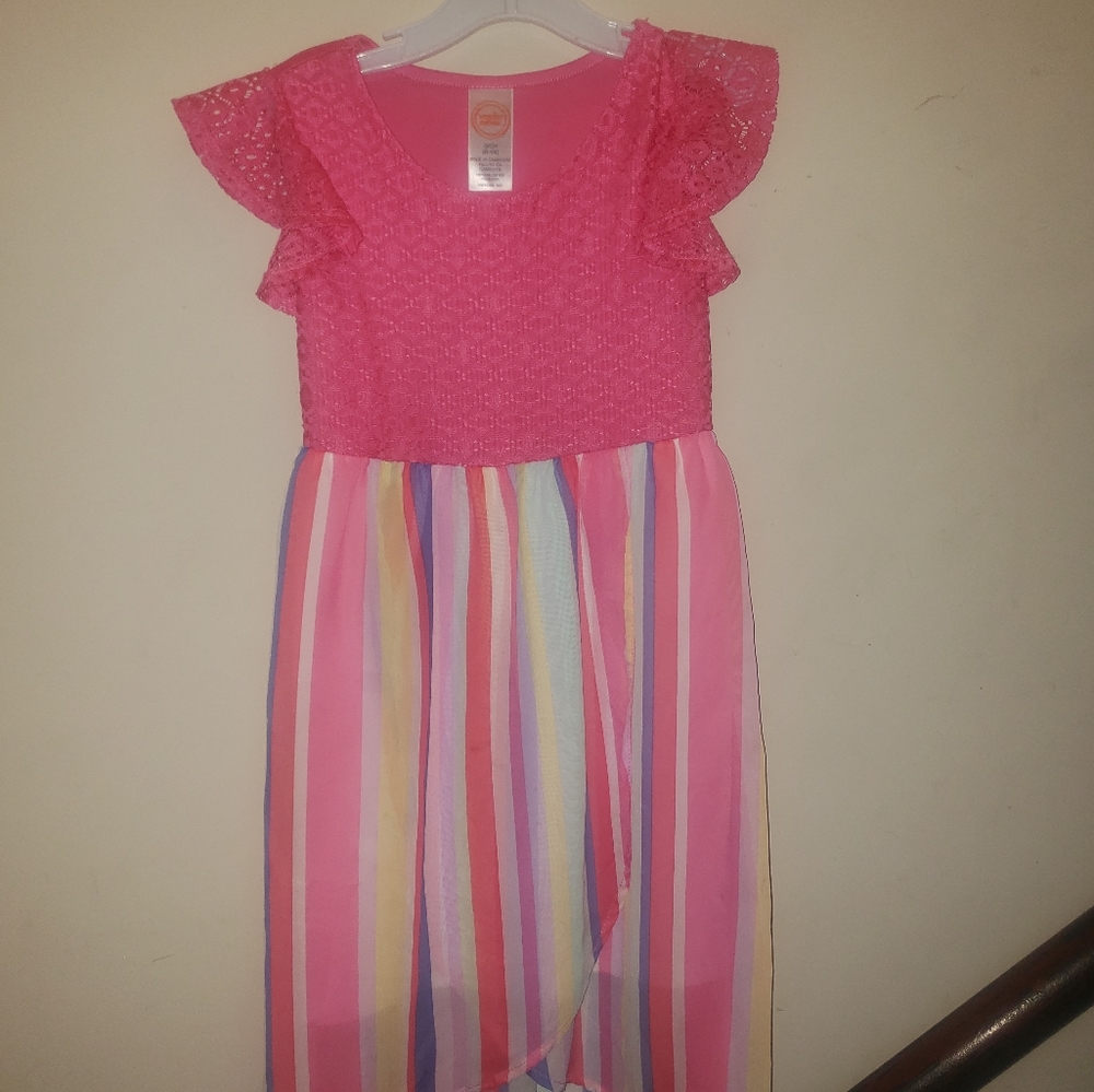 SPRING "PINK/MULTI-COLOR" DRESS